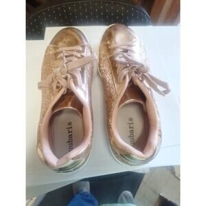 UUBARIS Women's Glitter Tennis Sneakers Neon Dressy Sparkly Sneakers...